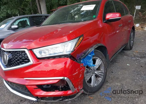 2020 Acura Mdx Standard from USA, damaged, VIN 5J8YD3H34LL015483